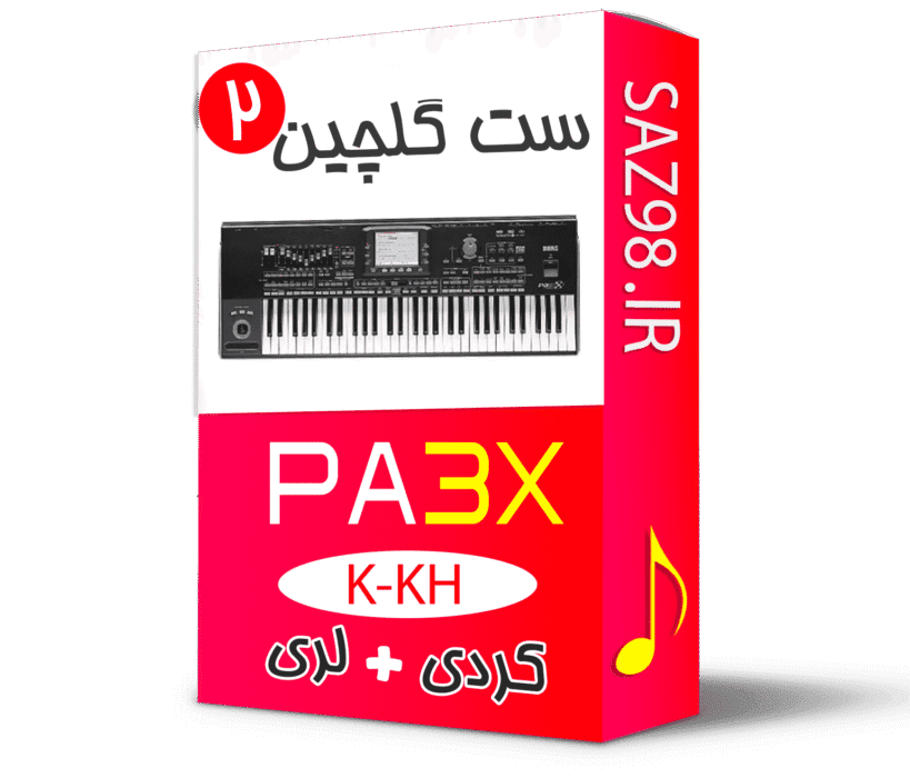 ست گلچین کردی ارگ pa3x